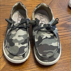 Hey Dude Wendy Camouflage Sneakers